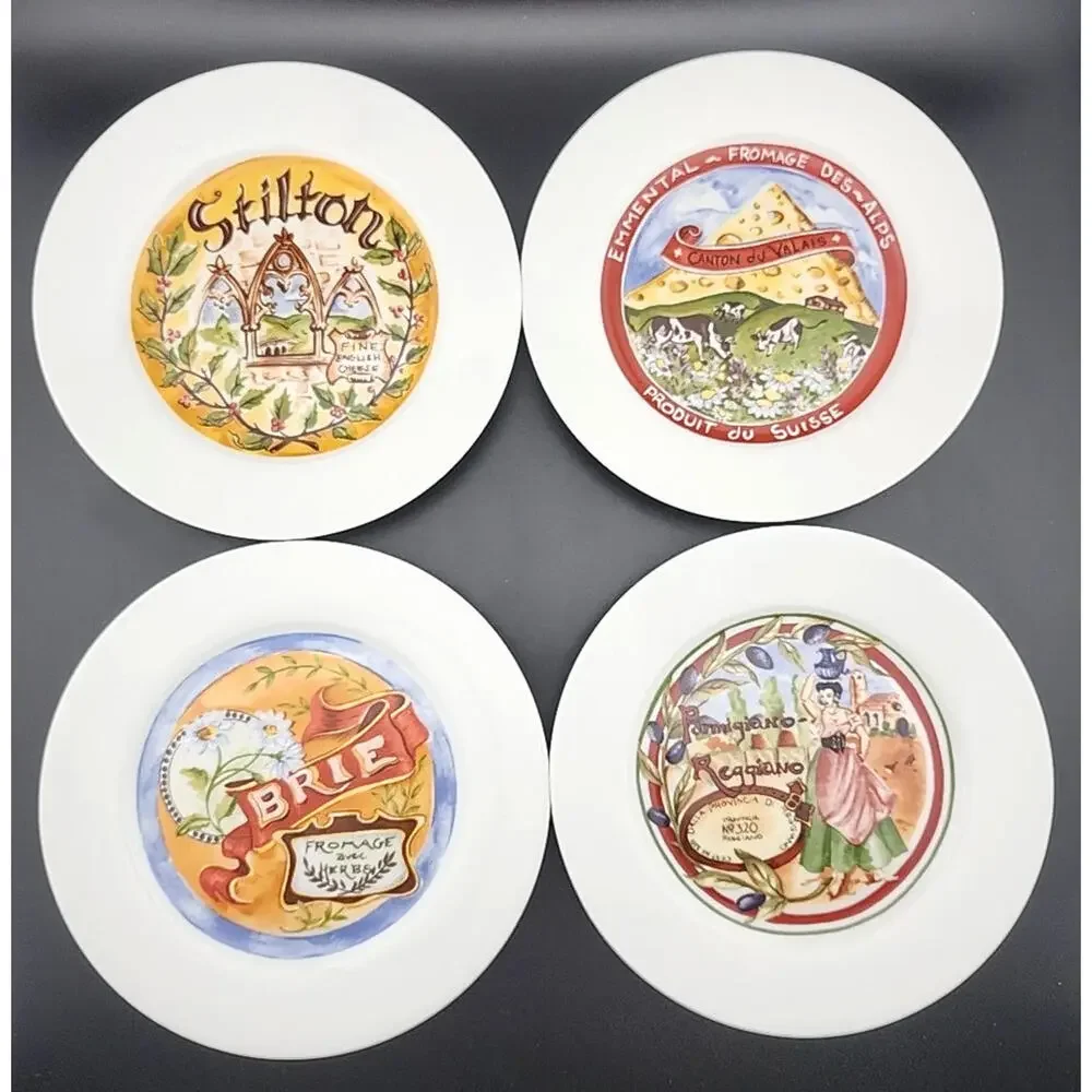 4 Restoration Hardware CHEESE Plates
